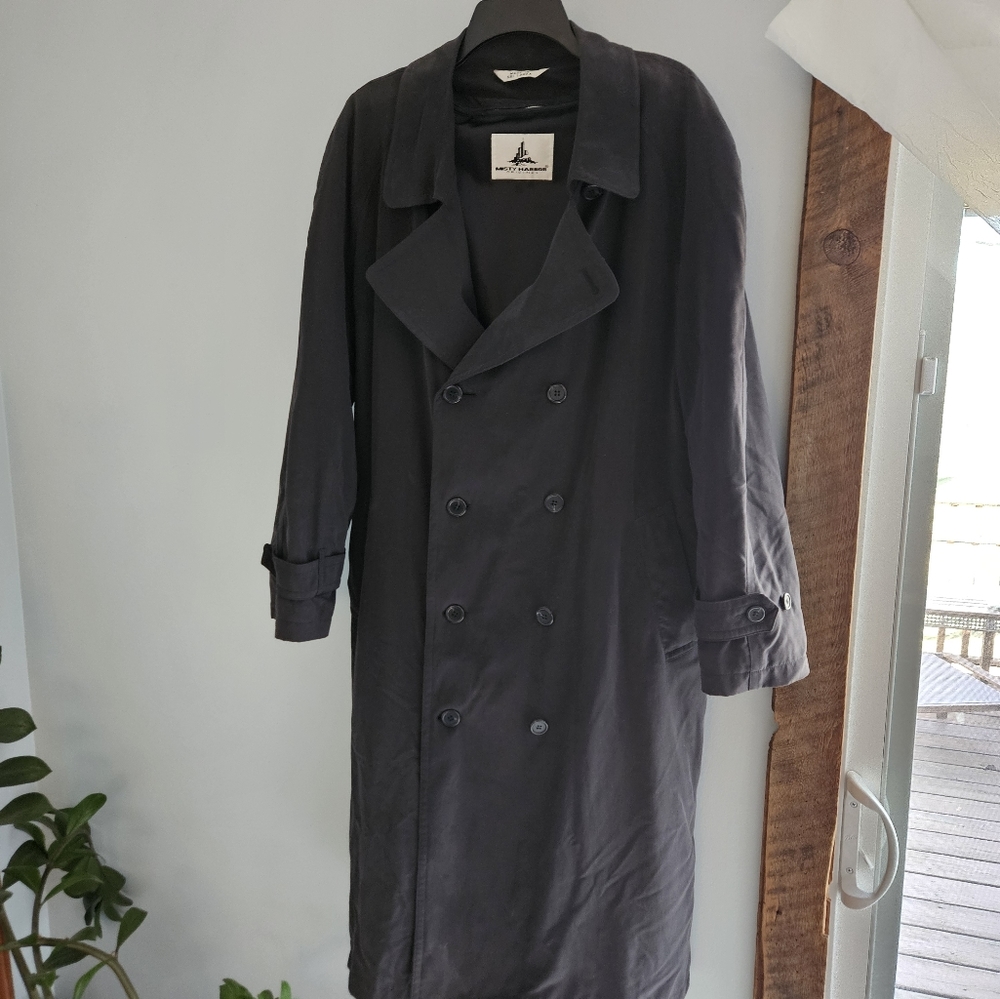 Misty Harbor lined trench coat